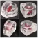 Water Flow Meter Acrylic G1 / 4 Thread Square 3 Impeller Flow Meter Indicator for PC Water Cooling System 2 Way / 3 Way Optional