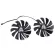 2pcs/set 95mm Fdc10u12s9-C Gpu Fan For Xfx Rx 5600 5700 Xt Raw Ii Graphics Card Dropshipping