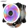 Pure Copper 4 Heat Pipe CPU Radiator 120mm PWM RGB Ultra-Quiet Fan Universal LGA 775 1155 1366 AMD3 AM4 LGA X79 x99 CPU Fan
