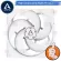 [Coolblasterthai] Arctic PC Fan Case Model P12 PWM PST 120 mm. WHITE-WHITE 6-year insurance