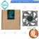 [Coolblasterthai] Iceberg Thermal Fan Case Icegale 120 Gray Size 120 mm. 6 years insurance.