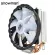 Snowman 2 Heat Pipes CPU COOLER RGB 120mm PWM 4PIN I5 PC Quiet for Intel LGA 775 1150 1151 1155 AMD AM3 CPU COOLING FAN