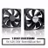 120mm 12cm 12025 Fan 5v 12v 24v 120mm*120mm*25mm Fan Dc Brushless Cooling Fan 120x120x25mm Usb 2pin Pc Computer Case Cooler