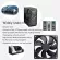 120mm 12cm 12025 Fan 5v 12v 24v 120mm*120mm*25mm Fan Dc Brushless Cooling Fan 120x120x25mm Usb 2pin Pc Computer Case Cooler