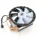 Snowman 2 Heat Pipes Cpu Cooler Rgb 120mm Pwm 4pin I5 Pc Quiet For Intel Lga 775 1150 1151 1155 Amd Am4 Am3 Cpu Cooling Fan