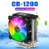 Jonsbo CR-1200 CPU COOLER 2 Heat-Pipes Tower RGB 3PIN CPU COOLING FAN Heatsink 92mm for Intel LGA 775 1150 1155 AMD AM3 AM4