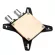 Syscooling Sc-Vg33 Gpu Water Cooling Block Vga Nvidia Ati Copper Gpu Block Adjustable Sizes For Liquid Cooling System