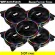 Darkflash D1 120mm PC Computer Case LED Fan RGB Double Halo Rainbow 12cm Mute 12V 4PIN Heatsink Cooling Cooling Fan