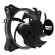 Darkflash D1 120mm PC Computer Case LED Fan RGB Double Halo Rainbow 12cm Mute 12V 4PIN Heatsink Cooling Cooling Fan