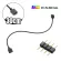 12v 4pin 5v 3pin Cable For Pc Led Light Strip Argb Rgb Computer Motherboard Rgb Synchronous Line Hub Rgb Extension Adapter Cable