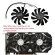 Ha8010h12f-Z 75mm 2pin Gtx1050ti Gpu Cooler Dual Fan For Msi Geforce Gtx 1050ti Gtx-1050-Ti-4gt-Oc Graphic Card Cooling