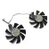 2PCS/LOT T128015S 75mm 49*46*17mm 4pin GPU VGA GTX750TI COOLER FAN Replace for Hasee GM50TI GTX750TI GTX950 Graphics Video Card