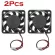 2 Pcs Computer Case 3000 Rpm Fan Cooling 2pin Pwm Fan Pc Fan Heatsink With Fan For Led Chip Fan Blades Housing For Pc