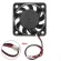 2 Pcs Computer Case 3000 Rpm Fan Cooling 2pin Pwm Fan Pc Fan Heatsink With Fan For Led Chip Fan Blades Housing For Pc