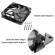 ID-COOLING 120mm Computer Cooling System Cooler PWM PC Fan DC 12V Computer Case Case Cooling Fan Mute Radiator Heatsink