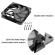 Id-Cooling 120mm Computer Cooling System Cooler Pwm Pc Fan Dc 12v Computer Case Cooling Fan Mute Radiator Heatsink