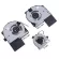 Cpu Gpu Cooling For Gl703 S7b Gl703gs Gl703gs-Ds74 Dfs601712m00t-Fk0a Dfs593512mn0t-Fk08 Lap Low Noise