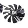 2PCS/SET 95mm FDC10U12S9-C GPU Fan for XFX RX 5600 5700 XT RAW II Graphics Card Dropshiping