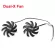 New Diy 85mm Dual Gpu 4pin Cooler Fan For His Rx 570 Iceq X 4gb 8gb Rx470 Palit Gtx 1060 6g Dual Gtx 1070 Mining Edition Card