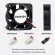 1 Piece Dc 24v 12v 5v 40mm 2pin Ball Bearing Computer Case Cpu Cooler Cooling Fan Black 40x40x10mm