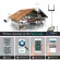 Sunsee Digital 4ch 720p 10.1 inch HD LCD Screen Monitor Wireless NVR Kit Security System Wifi IP KIT PLUG and Play