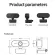 JWKG เว็บแคม 1080P กล้องเว็บ Full HD พร้อมไมโครโฟน ปลั๊ก USB สำหรับ PC คอมพิวเตอร์ Mac แล็ปท็อปเดสก์ท็อป YouTube Skype Mini Camera
