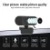 JWKG webcam 1080p Full HD Web camera with a USB microphone for PC computers, MAC, Laptop, YouTube Skype Mini Camera