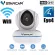 VSTARCAM CCTV in the building 1440p model C22Q 4 megapixel resolution QHD 4 mm camera lens support 5G Wifi 360 degrees Two Way Audio - Black White -Black