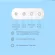 Xiaomi Mijia, a white Smate LED, LED, 99.9% disinfecting LED