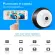 SUNSEE Digital  Hot IP WiFi Wireless P2P Home Surveillance S11080P Smart Fisheye Mini Cctv Camera Wireless CCTV Wifi IP Panoramic 360 degree VR Camera