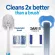 Serindia Disposable Toiletwand Cleaning Brush that brushes the bathroom with a bathroom cleaning system and Clean kitchen