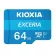 Kioxia Micro SD Class10 64GB EXCERIA U1 Speed ​​Read 100MB/s