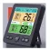 Hygromator temperature meter, large alarm clock High accuracy Digital electronics, screen color, tes