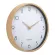 นาฬิกาแขวนตกแต่งเรียบง่าย 12 นิ้วนาฬิกาควอตซ์ห้องนั่งเล่นนอร์ดิกลายไม้นาฬิกาเงียบ TH34106