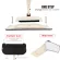 Serindia 3-in-1 Spray Mop Broom Set Magic Mop Wooden Floor Flat Mops House Cleaning Tool with Repeated Microfiber sheets