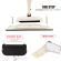 Serindia 3-In-1 Spray Mop Broom Set Magic Mop Wooden Floor Flat Mops House Cleaning Tool ครัวเรือนพร้อมแผ่นไมโครไฟเบอร์แบบใช้ซ้ำได้