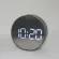 นาฬิกาปลุกมัลติฟังก์ชั่น กระจกแต่งหน้า นาฬิกาปลุก LED แบตเตอรี่ นาฬิกาไฟฟ้า TH33946