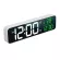 Korean style living room wall clock with a bedside temperature, LED, electronics, fashion mirror, watches, alarm tes