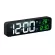 Korean style living room wall clock with a bedside temperature, LED, electronics, fashion mirror, watches, alarm tes