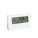 Transparent electronic temperature alarm clock with digital display, LED, small alarm clock, glow, Th33963