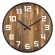 12 นิ้ว 30 ซม. สไตล์จีนใหม่นาฬิกาแขวนห้องนั่งเล่นนาฬิกาเงียบครัวเรือนลายไม้นาฬิกาเรียบง่าย TH33969