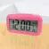 Glowing Glow Alarm clock Electronic alarm clock without sound Smart temperature alarm clock TH33985