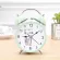 Bed side clock, bedside beside a small metal bed, alarm clock for children 10cm*14cm th34003