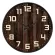 10 นิ้ว 25 ซม. ใหม่สไตล์จีนนาฬิกาแขวนห้องนั่งเล่นนาฬิกาเงียบเรียบง่ายลายไม้นาฬิกาในครัวเรือน TH34017