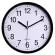 10 นิ้ว 25 ซม. นาฬิกาแขวนพลาสติกห้องนอนห้องนั่งเล่นที่เรียบง่ายนาฬิกาควอทซ์ TH34033