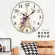 European style, retro watch, wooden fashion watches, creative home decoration, closing sound clock, Th34043