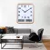 12 -inch wall clock LED screen, living room, creative, minimal, closing clock, tes