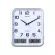 นาฬิกาแขวนผนัง 12 นิ้ว LED หน้าจอห้องนั่งเล่นสร้างสรรค์มินิมอลปิดเสียงนาฬิกาแขวน TH34097