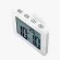 นาฬิกาแขวนกันน้ำนาฬิกาจับเวลา LCD เรียบง่ายนาฬิกาห้องน้ำห้องครัวนาฬิกาปลุกอิเล็กทรอนิกส์ TH34109