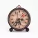 European style, retro table, metal, creative, creative, alarm clock, electronic illumination, simple personality